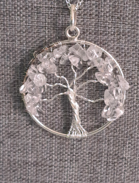 Clear Quartz Tree of Life: Balancing Energy and Spirituality
