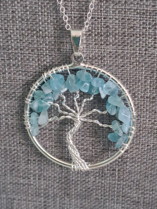 Apatite Tree of Life Necklace