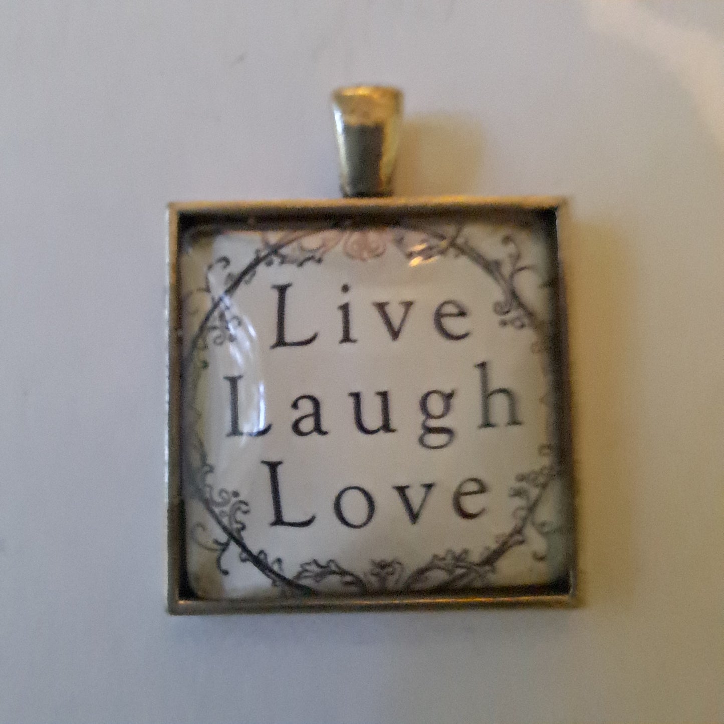 Live Laugh Love Pendant