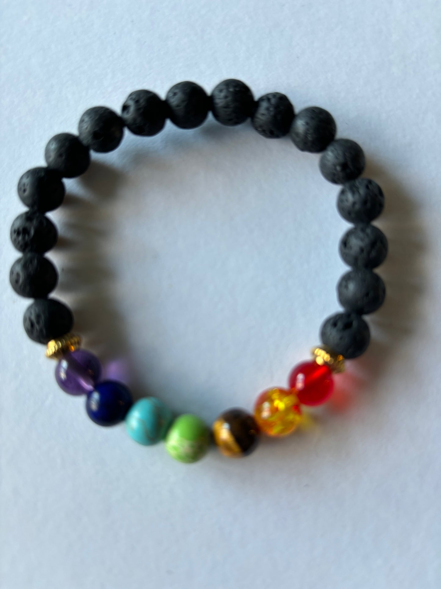 7 Chakra Stretch Bracelet